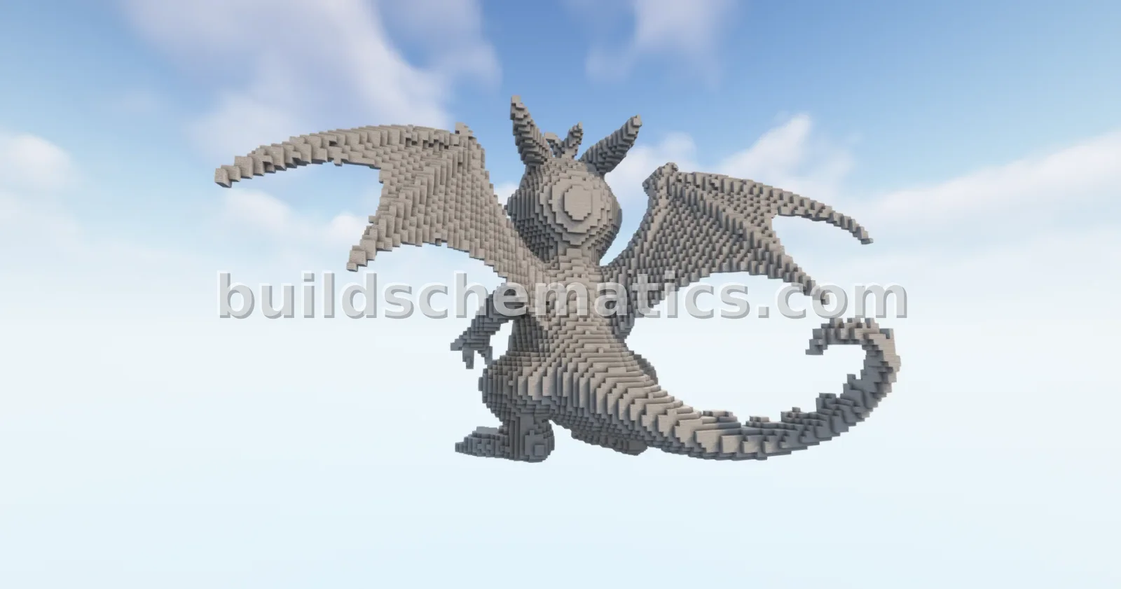 Smiling Dragon Statue Build
