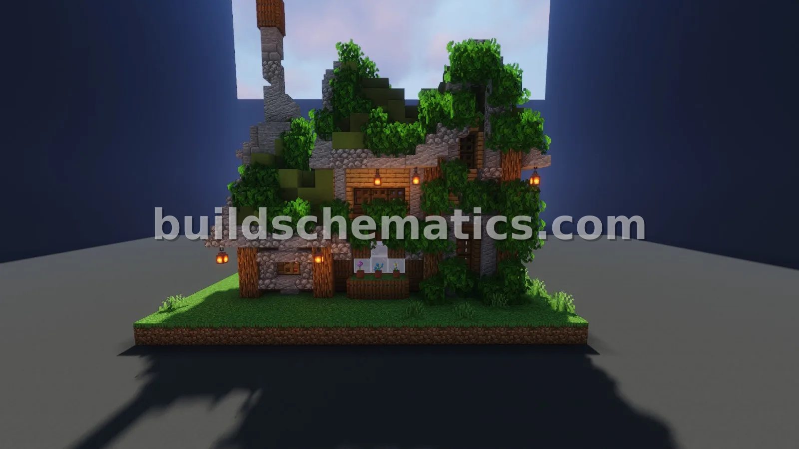 Medieval Cozy House 3 Interior Schematic