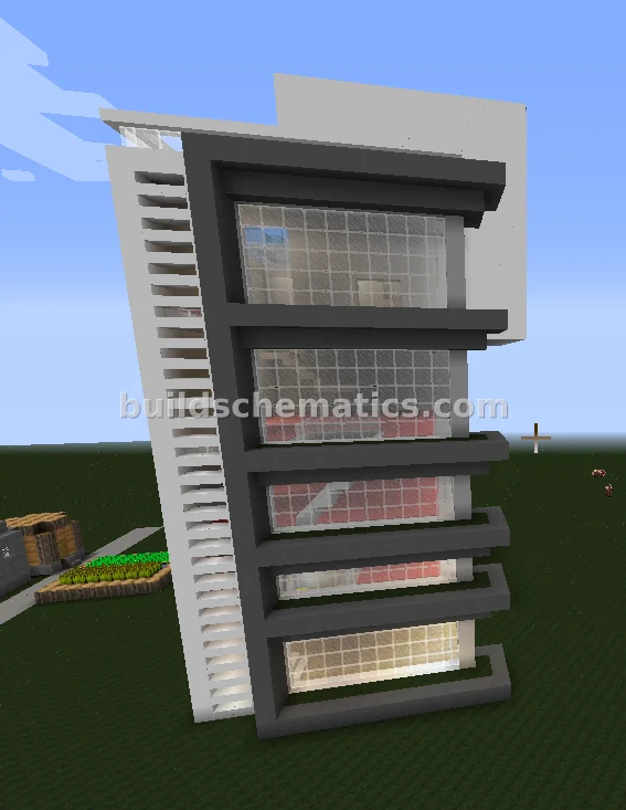 Modern 16x16 Quad House — view 2
