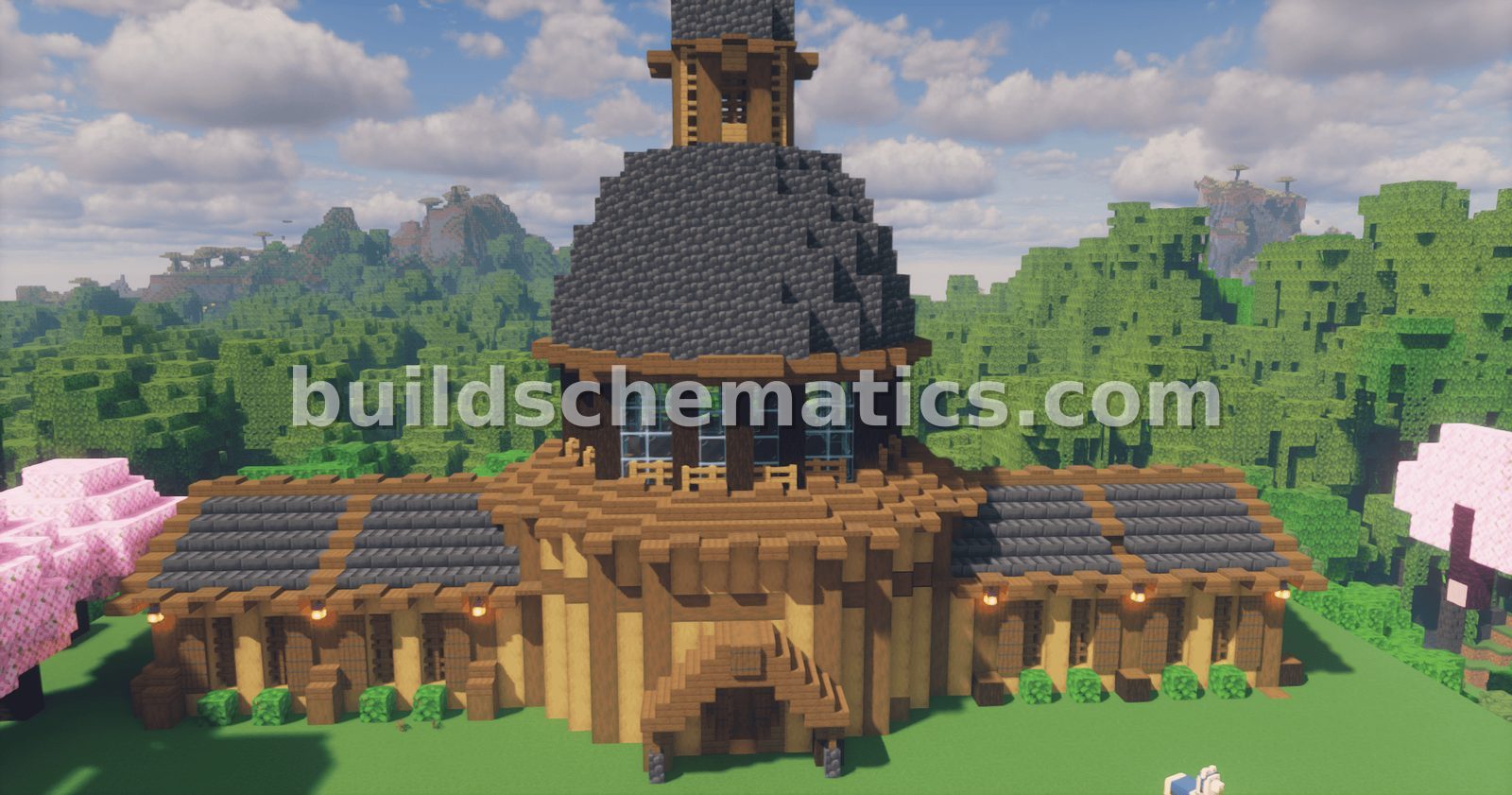Starter Base with Auto Furnaces and Trading Hall — view 2