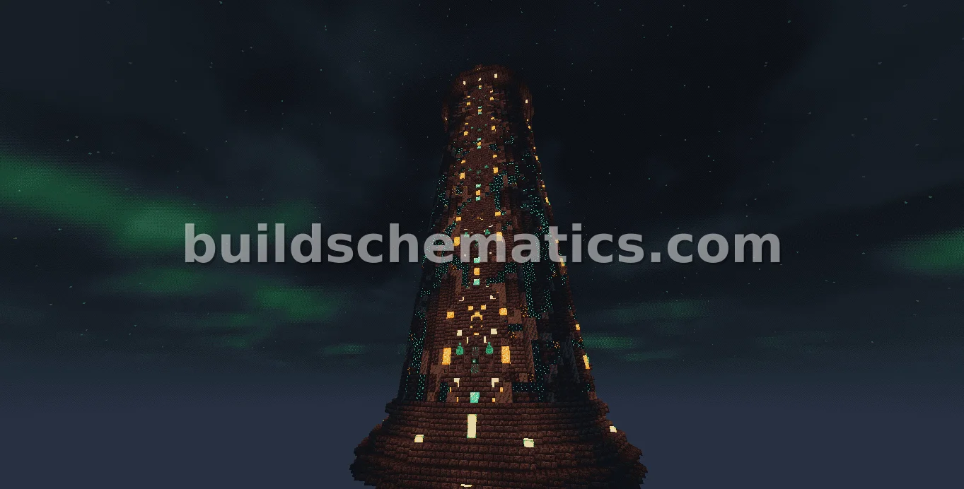 Giant Dark Pillar Structure