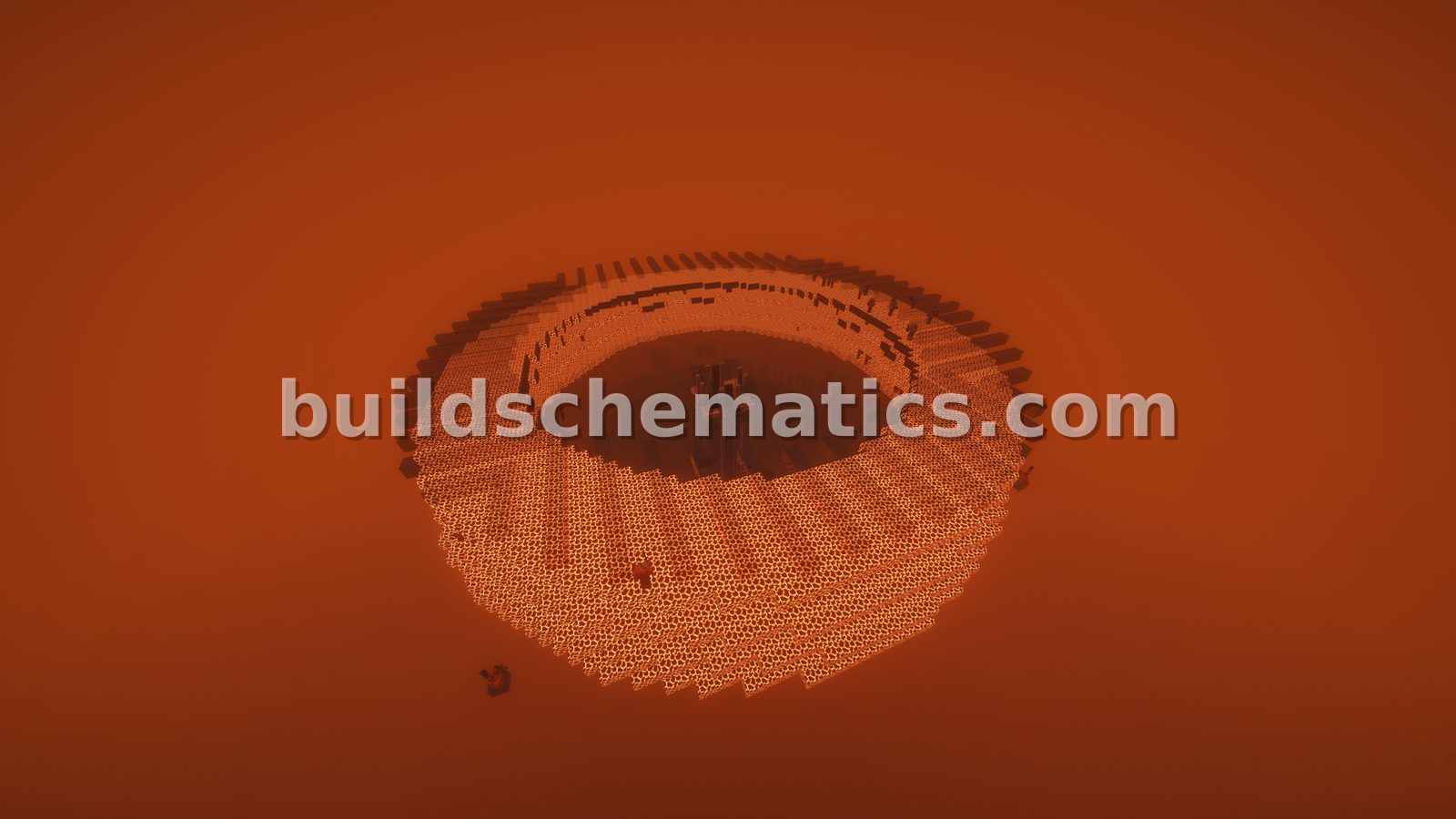 Automatic Piglin Gold Farm With Shulker Storage — view 2