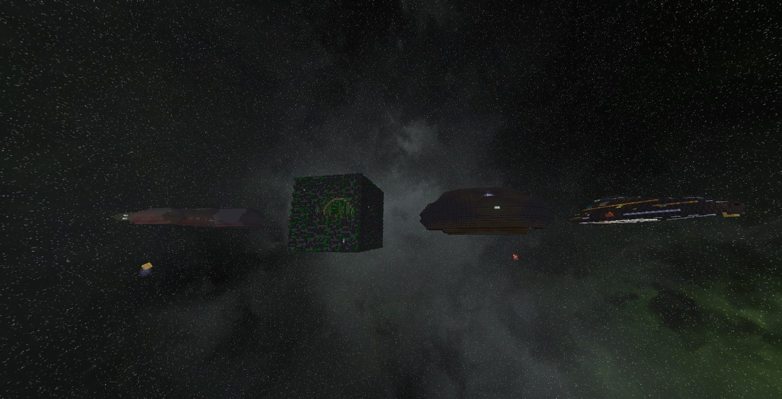Borg Cube Ship