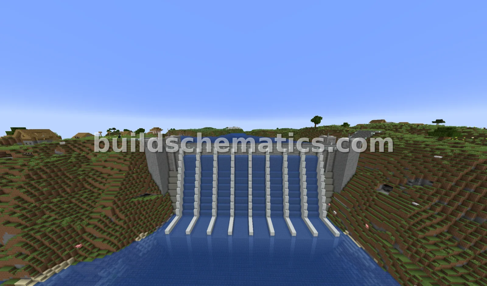 Majestic Stone Valley Dam - Large Scale Structure