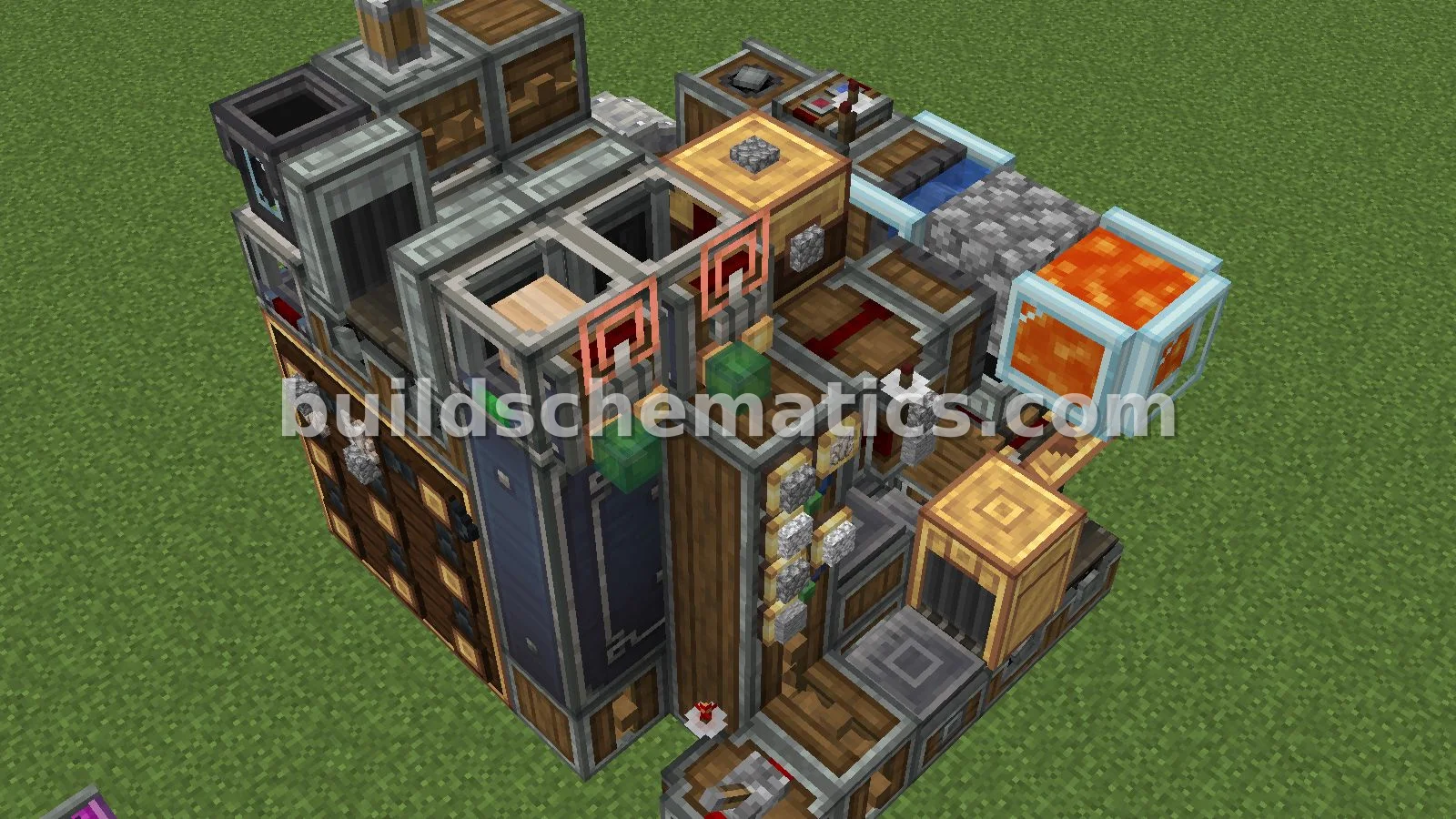 Compact Andesite Farm Schematic