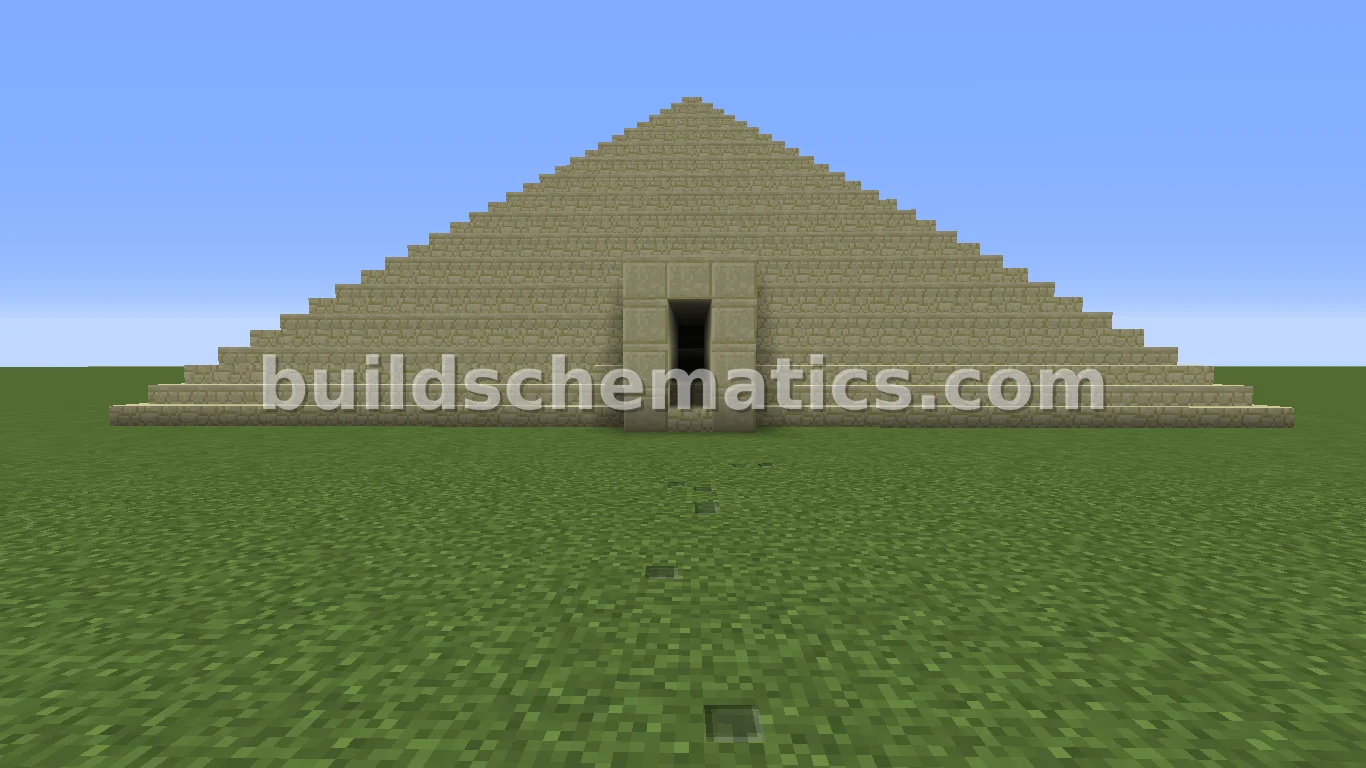 Ancient Desert Pyramid Structure — view 3