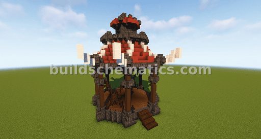 Orcish Dwelling Minecraft Build
