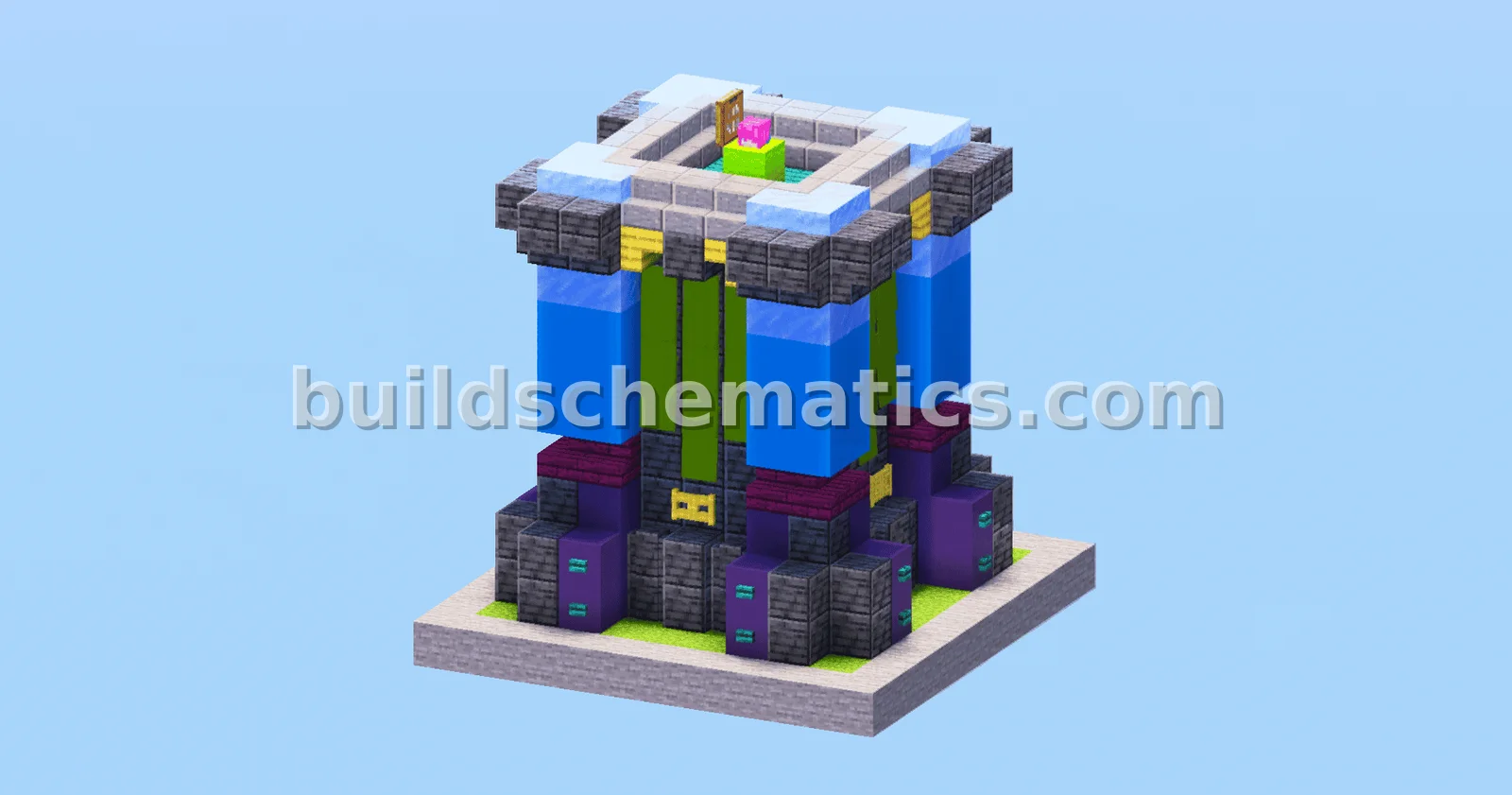 Clash of Clans Archer Tower Scale Model