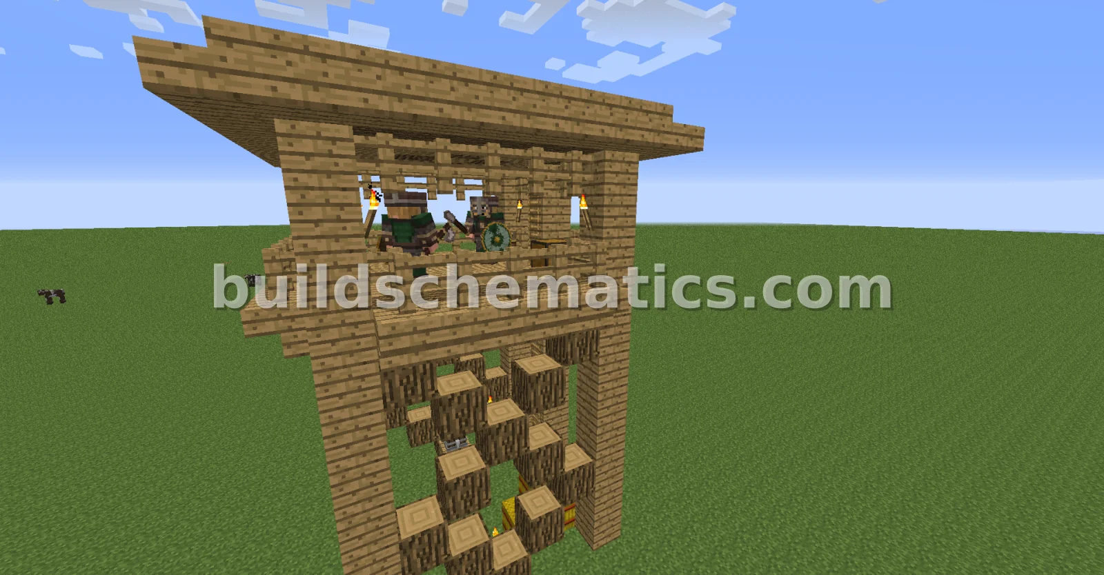 Rohan Style Watchtower Structure