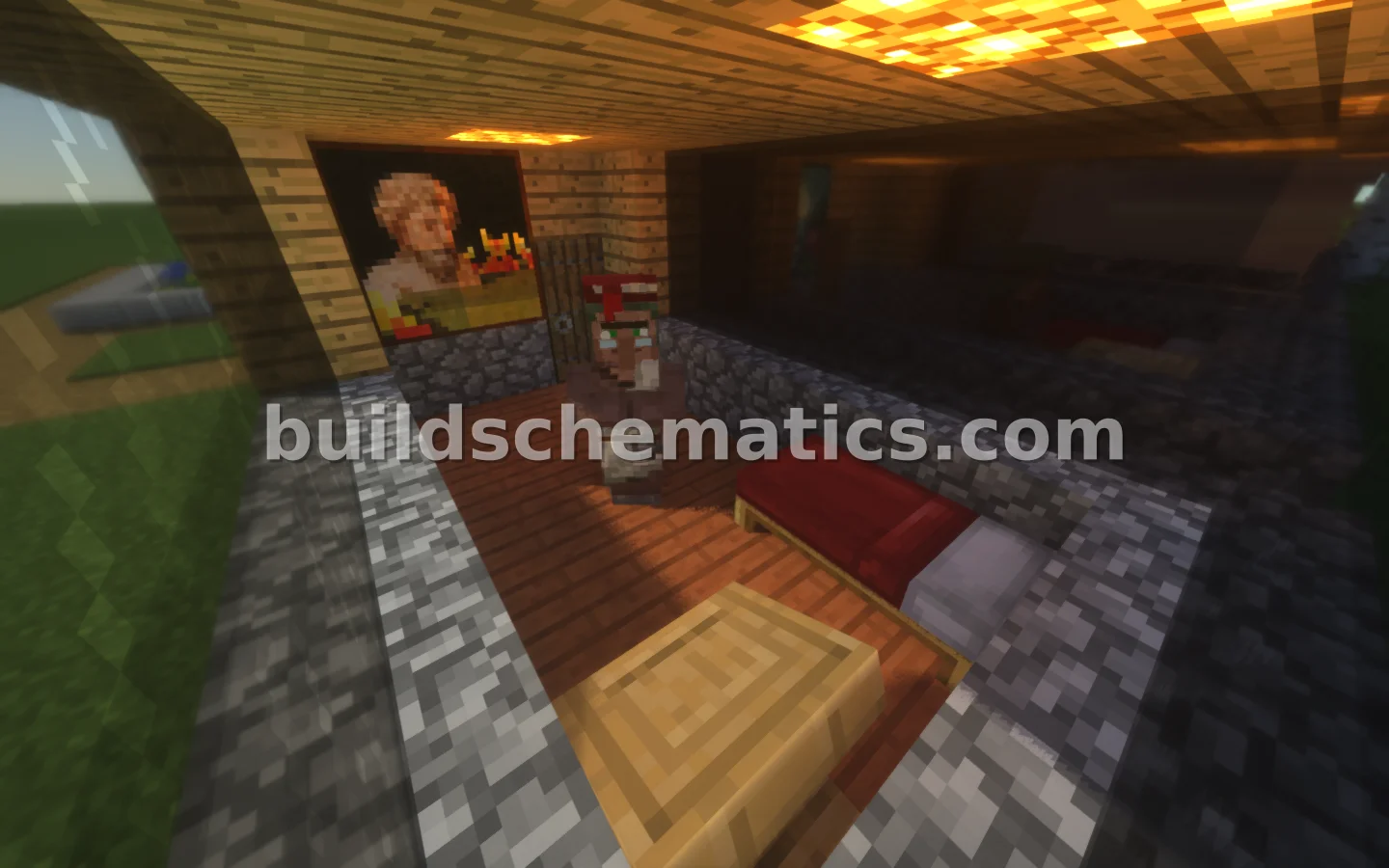 Simple Multiplayer Village House — view 3