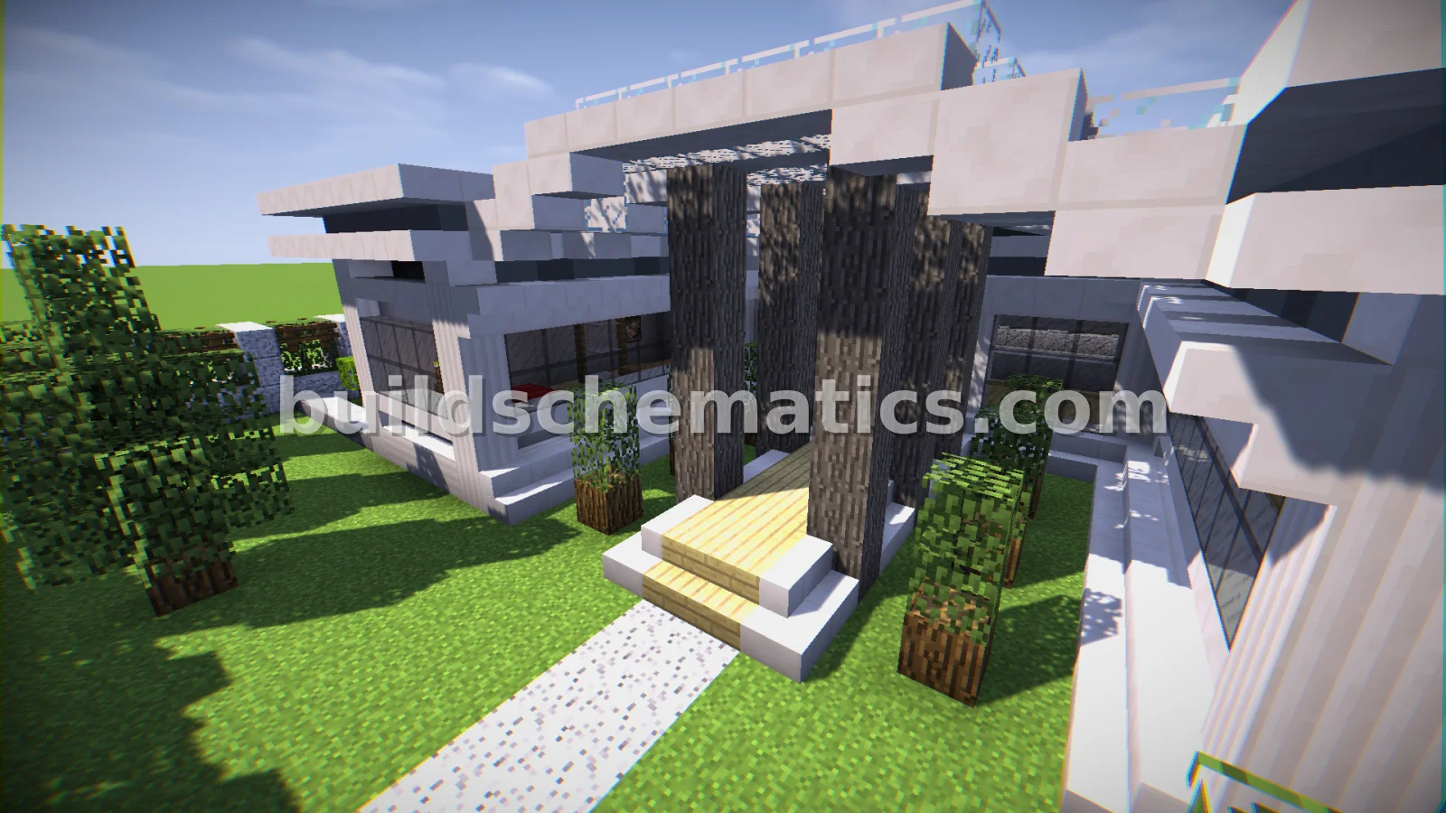 Modern Quartz Birch Home — view 2