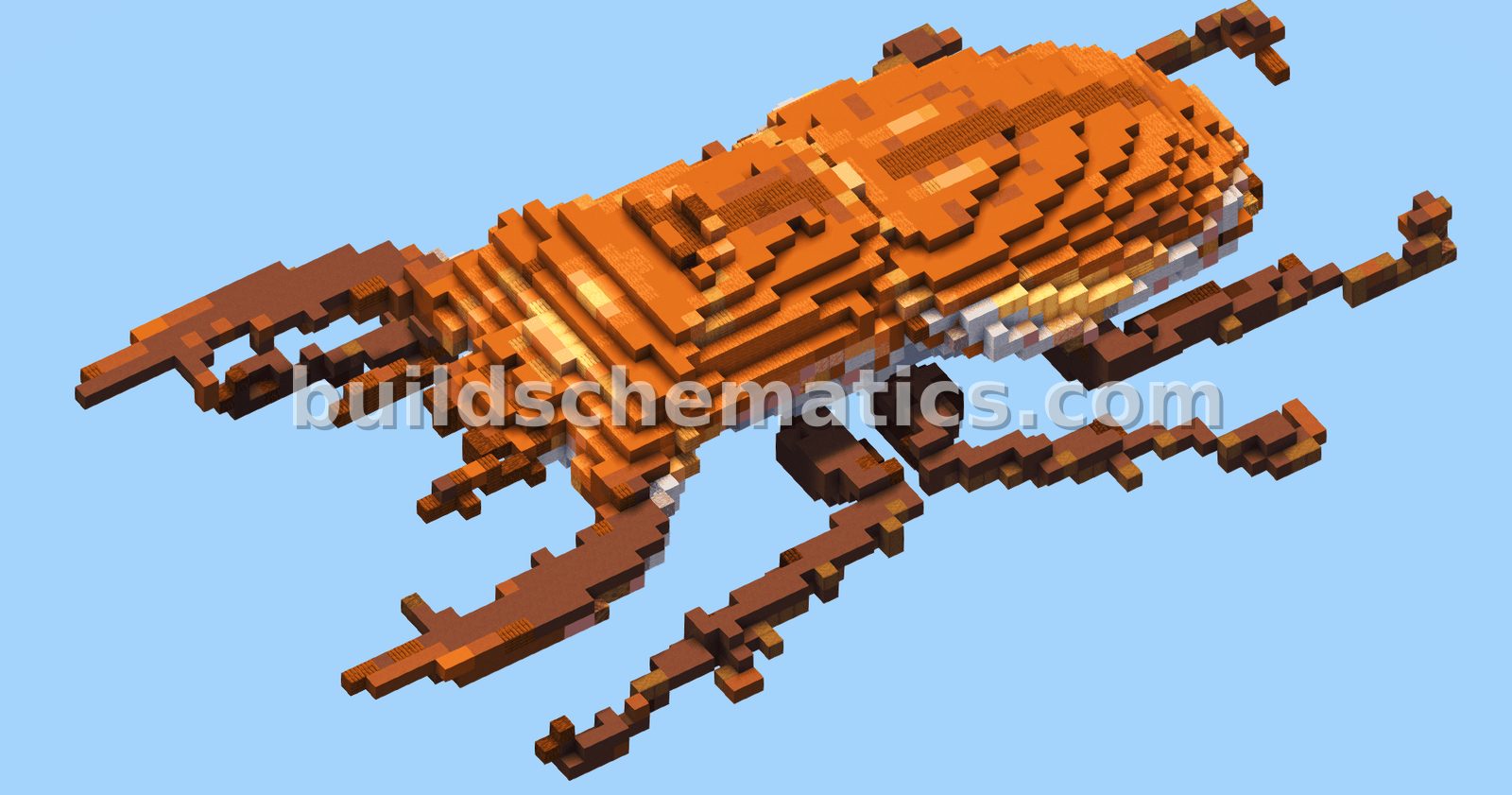 Majestic Stag Beetle Statue