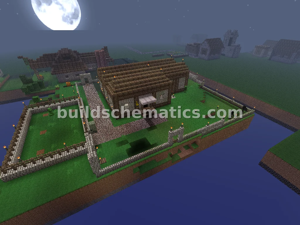 Small Village Shacks