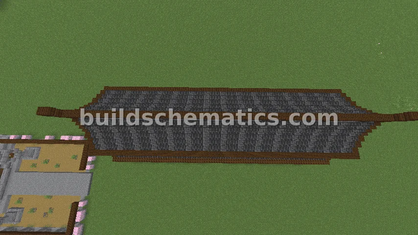 Japanese Trading Hall - Dark Oak & Quartz — view 3