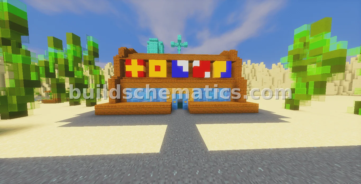 Krusty Krab Restaurant Building — view 3