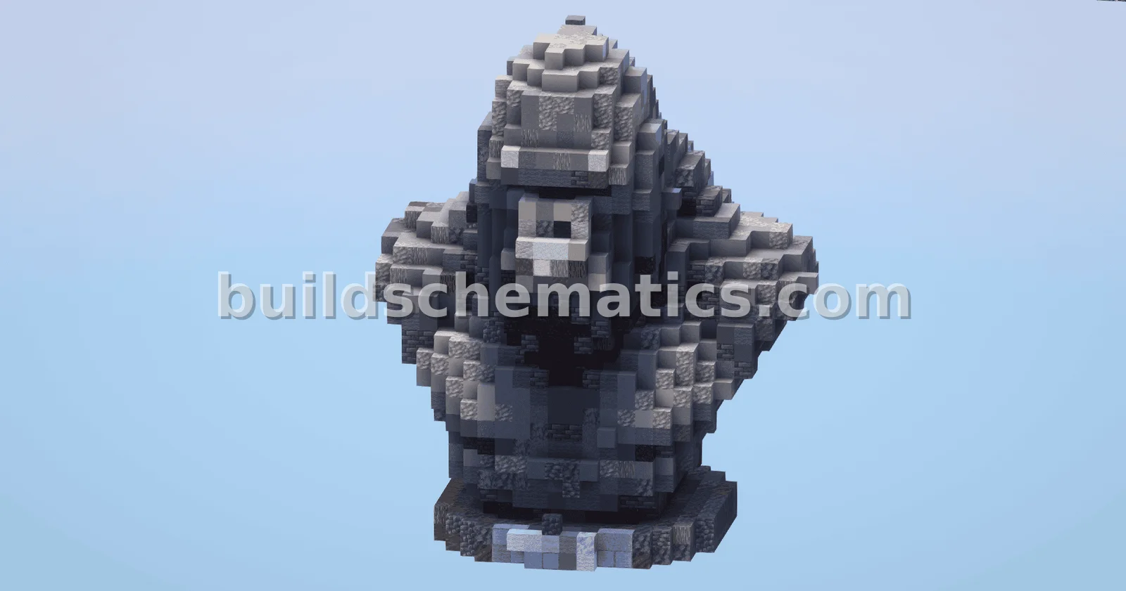 King Kong Pixel Art Bust