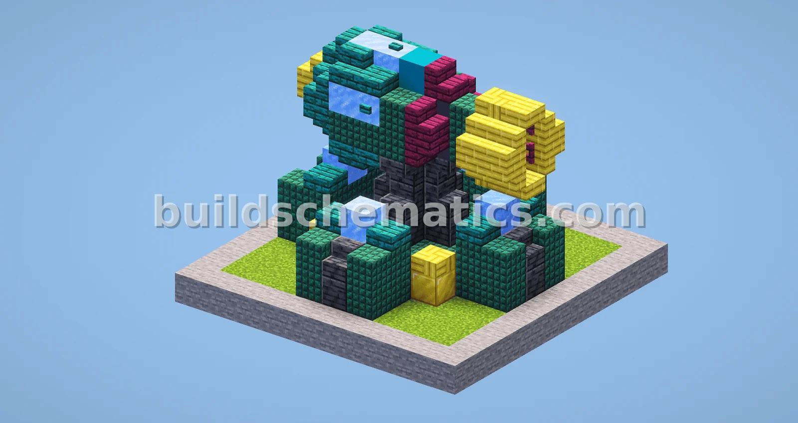 Clash of Clans Cannon Level 18 Schematic