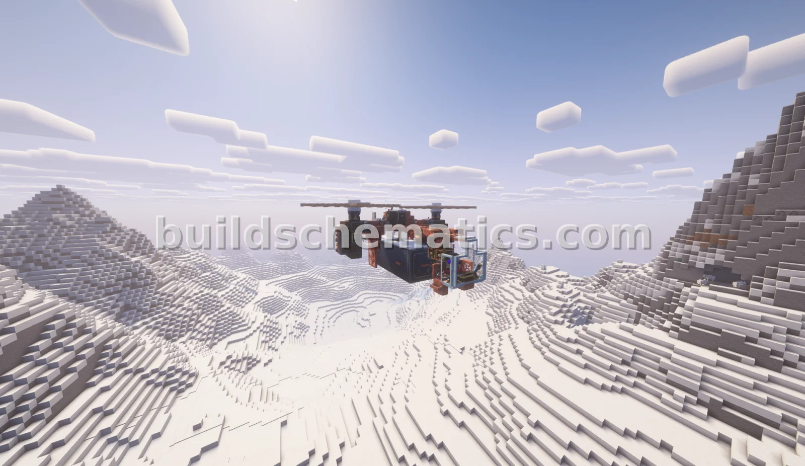 Cargo Helicopter Transport Vehicle — view 2