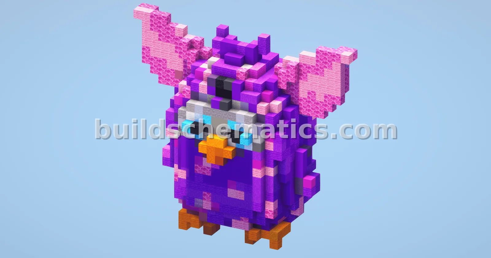 Small Furby Statue