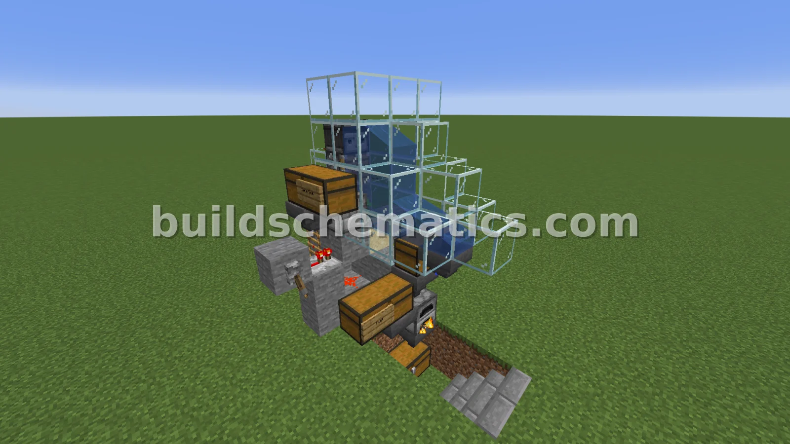 Simple Kelp Drying Farm