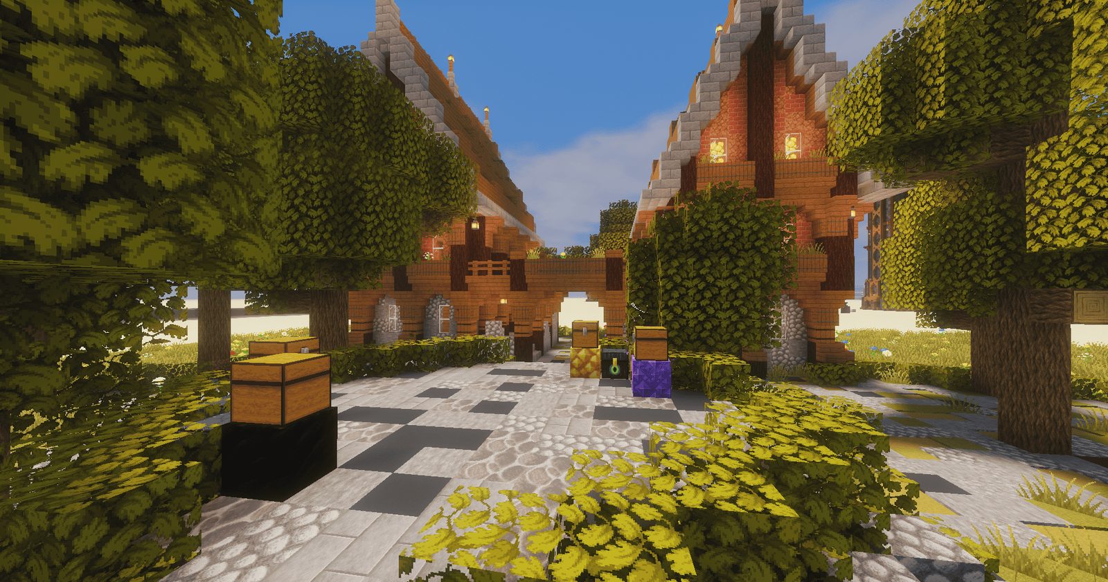 Medieval Spawn Hub Structure
