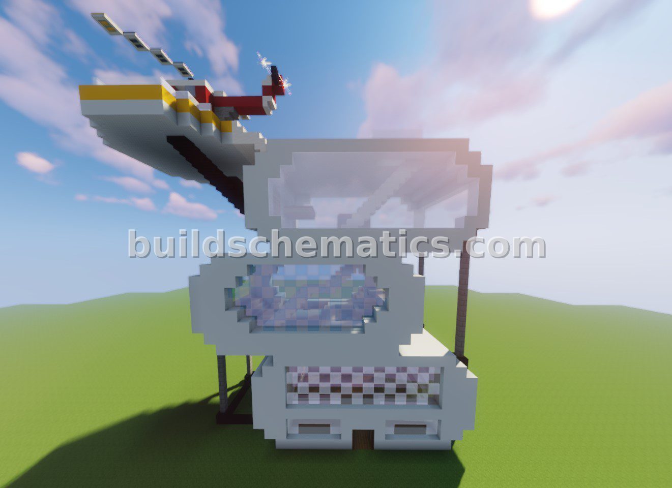 Modern Palace Building