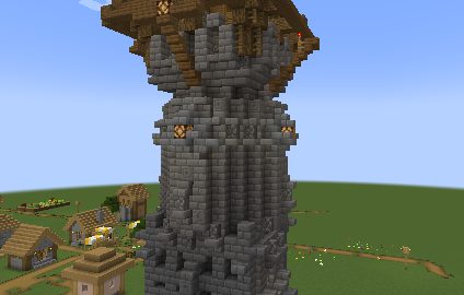 Stone Brick Medieval Tower