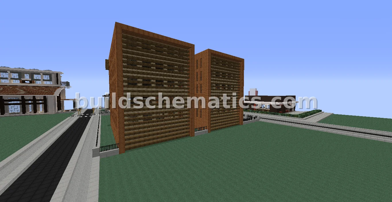 Modern Apartment and Office Buildings — view 3