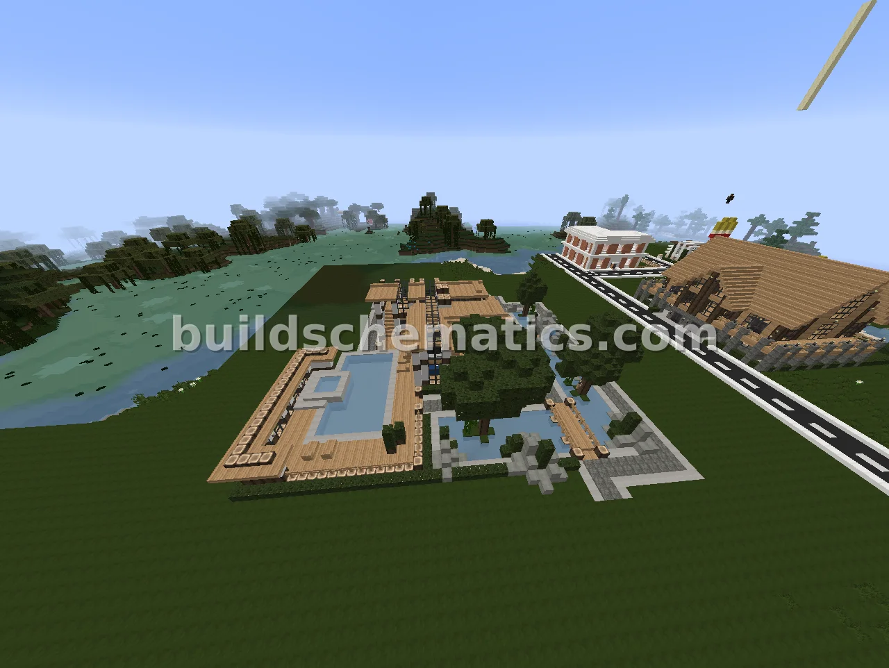 Small Modern Mansion