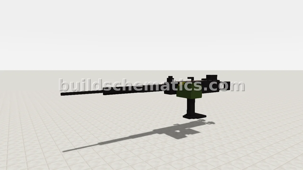 Machine Gun Vehicle Component