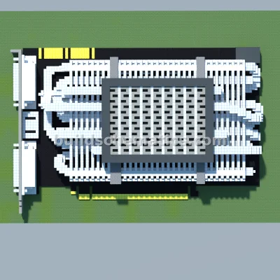 Water Cooled Graphics Card PC Component — view 3