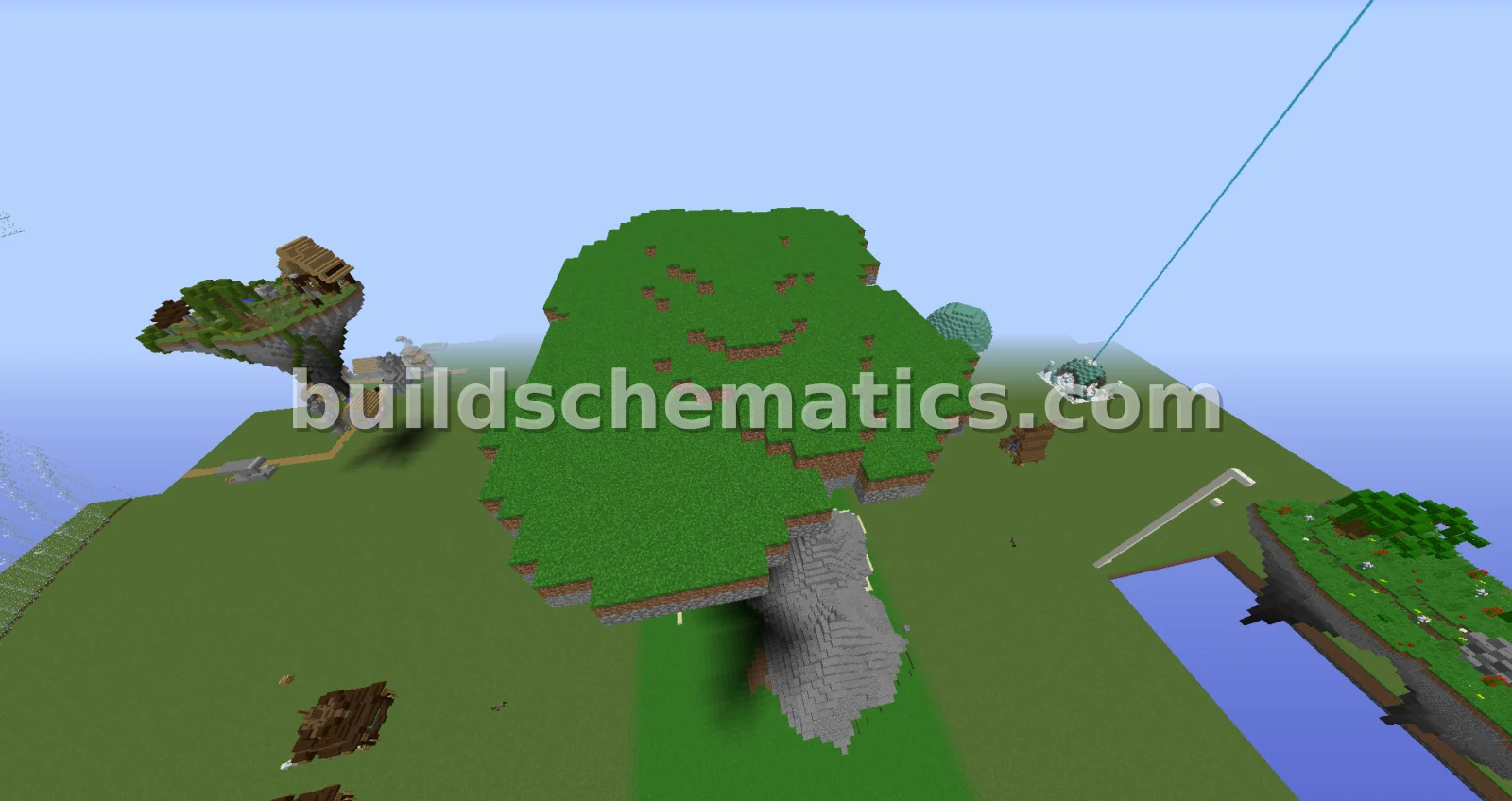 Blank Floating Island Base — view 3