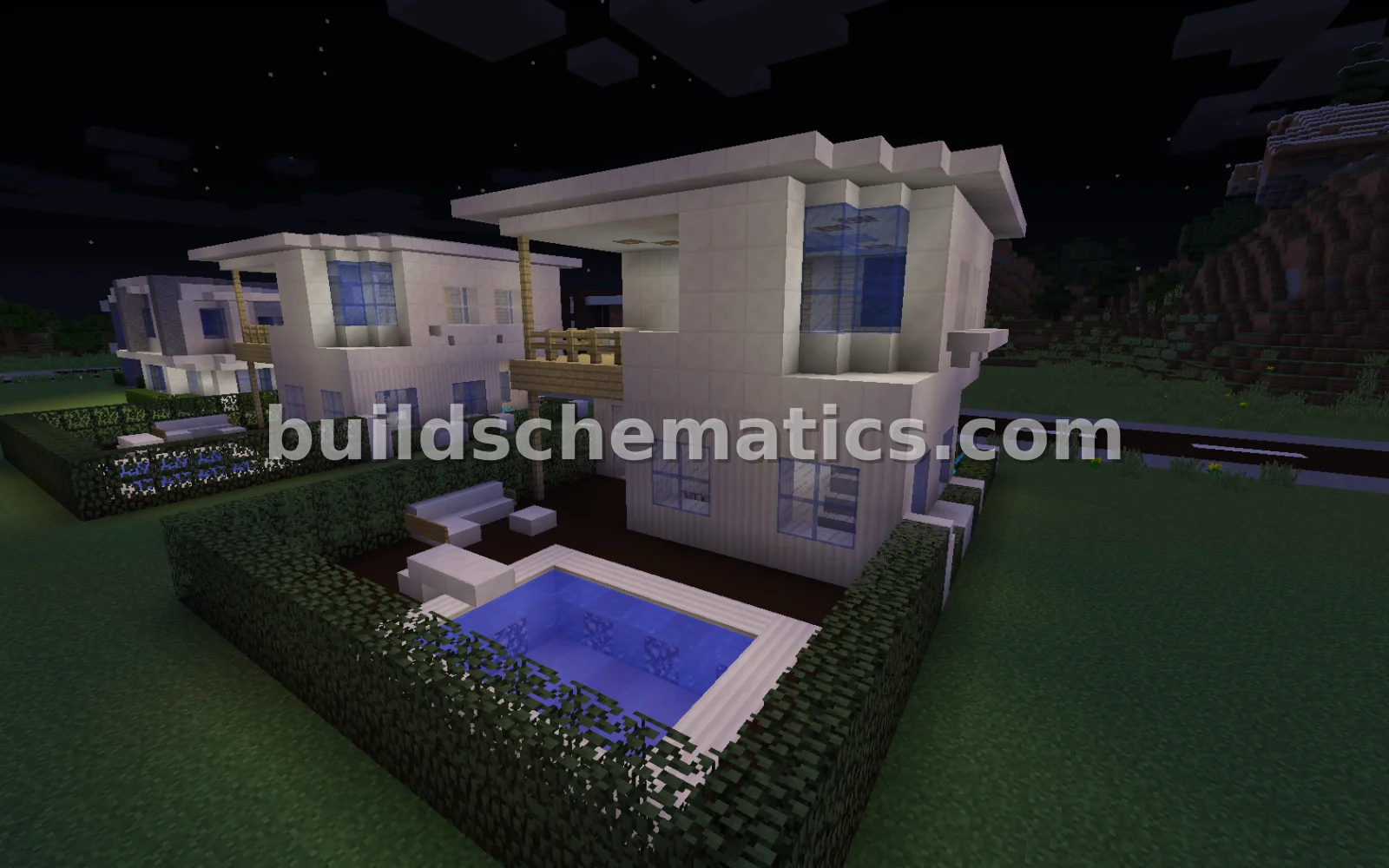 Modern House with Garden Pool — view 4