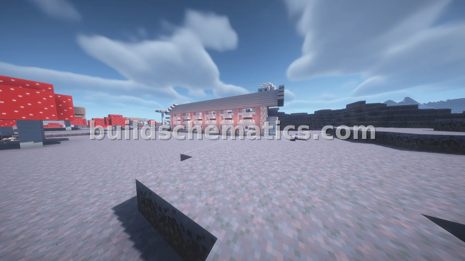 Pink and Gray Trading Hub — view 4