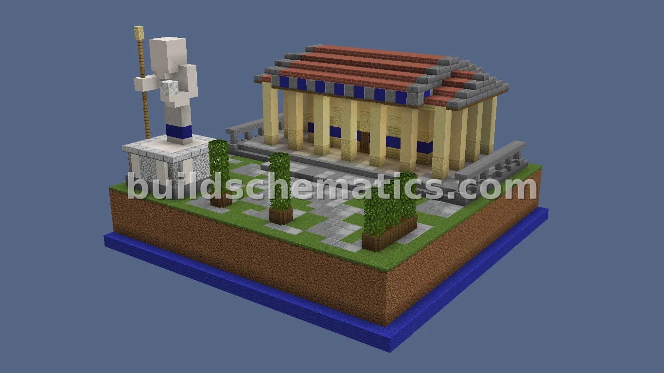 Small Ancient Greek Temple — view 3