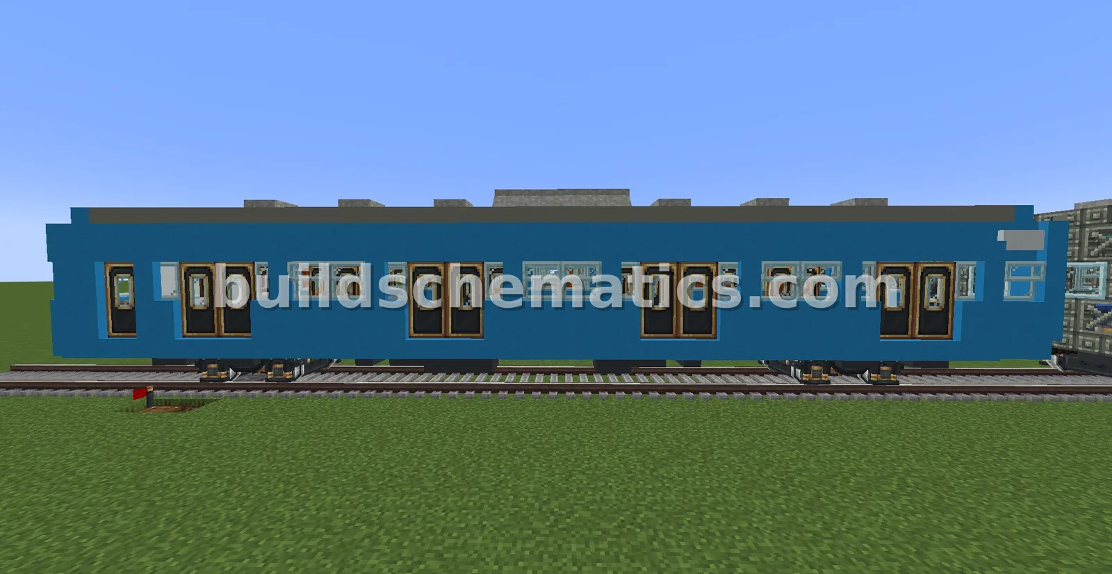 Japanese Electric Train Coach Schematic — view 5