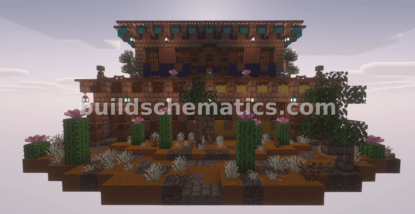 Badlands Slope House with Adjustable Pillars