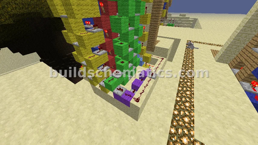 High-Speed Redstone Elevator — view 2