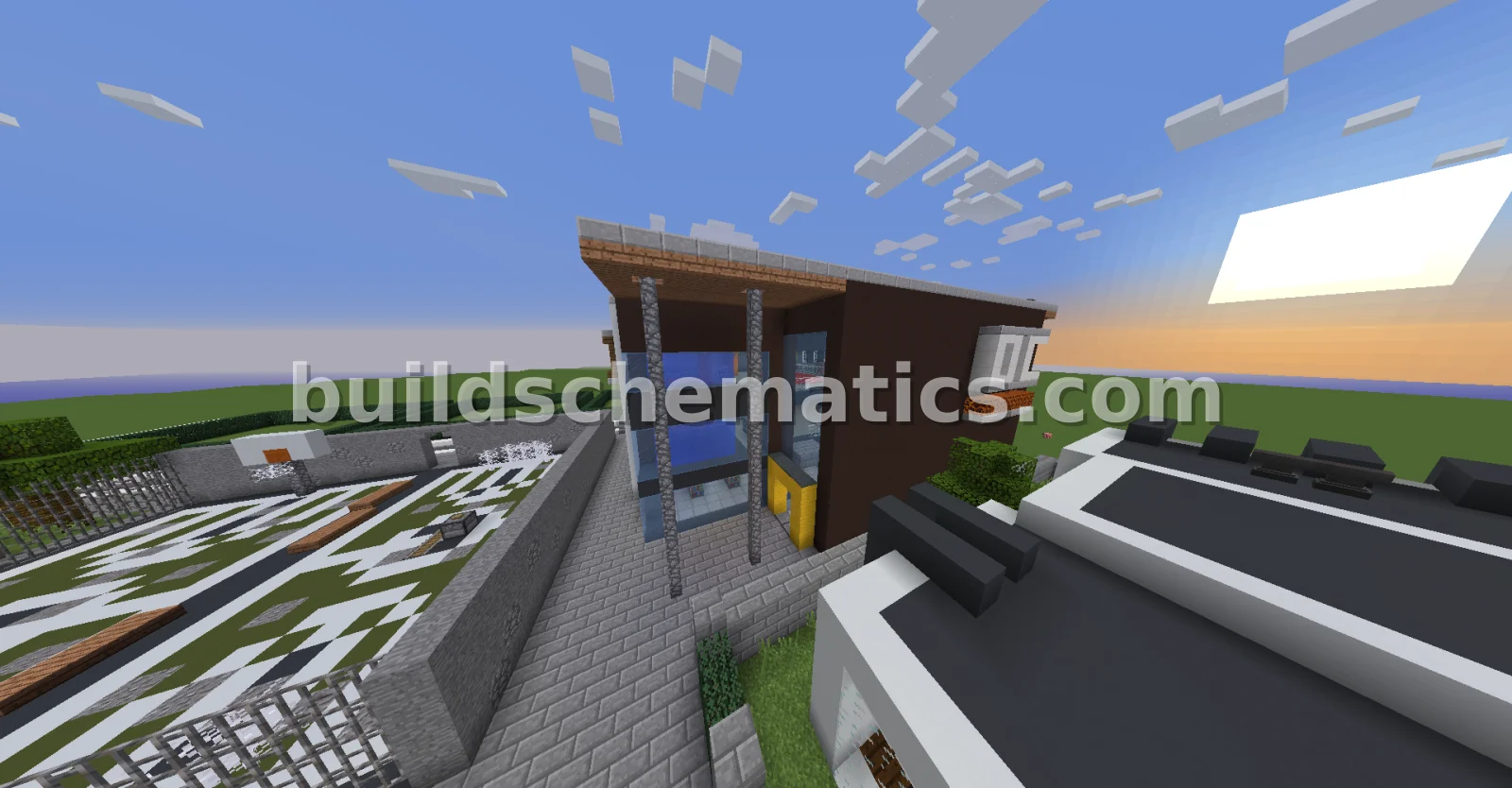 Modern 3 Story Office Building