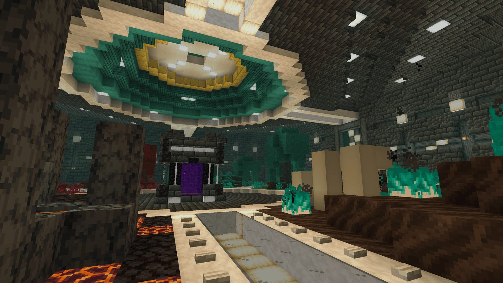 Four Biome Nether Hub — view 5