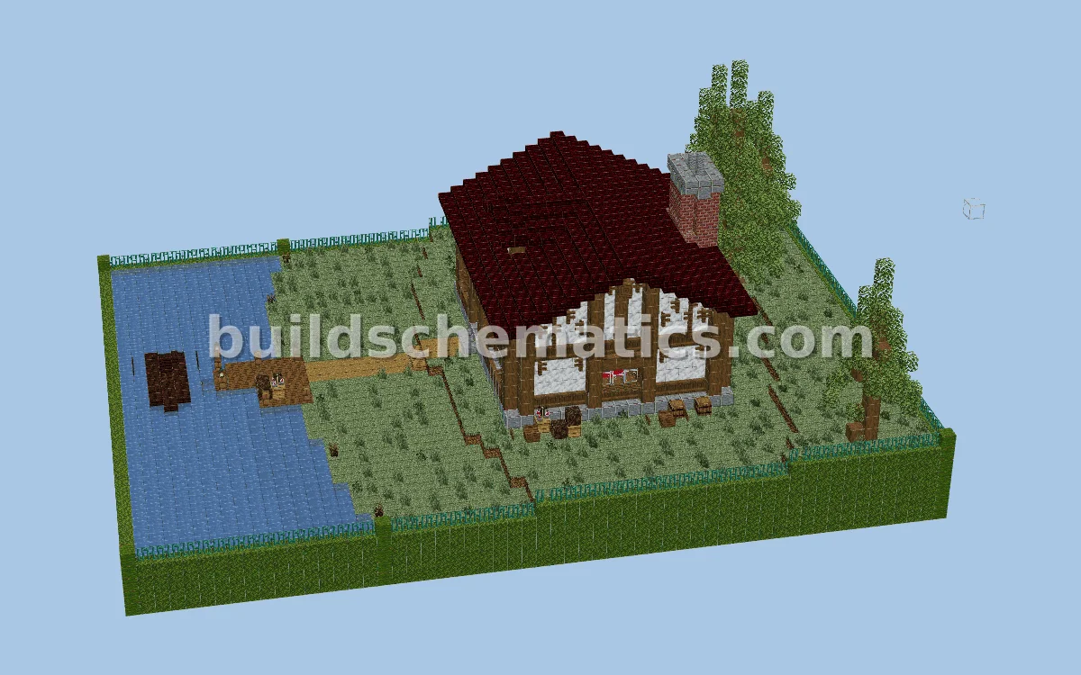 Red Roof Human House