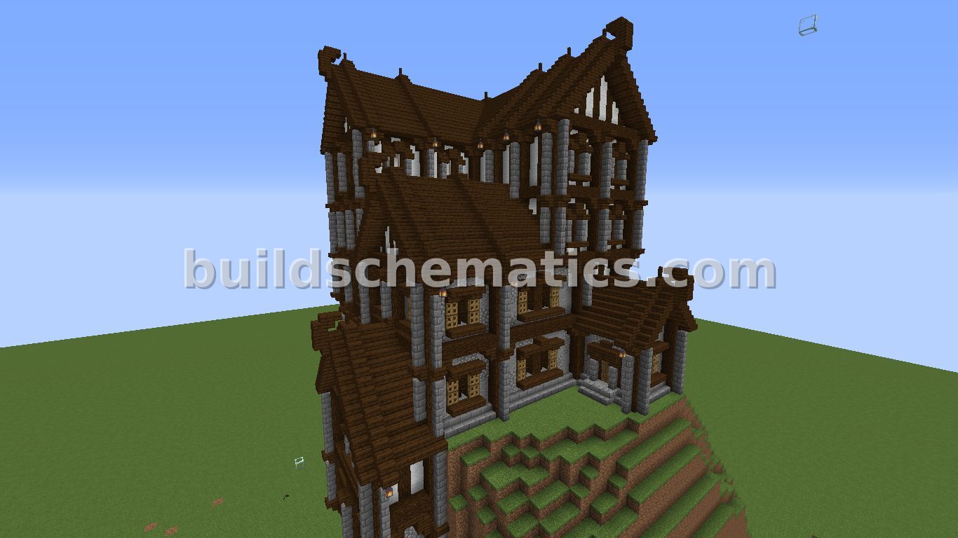 Medieval Town Building 22 Structure — view 4