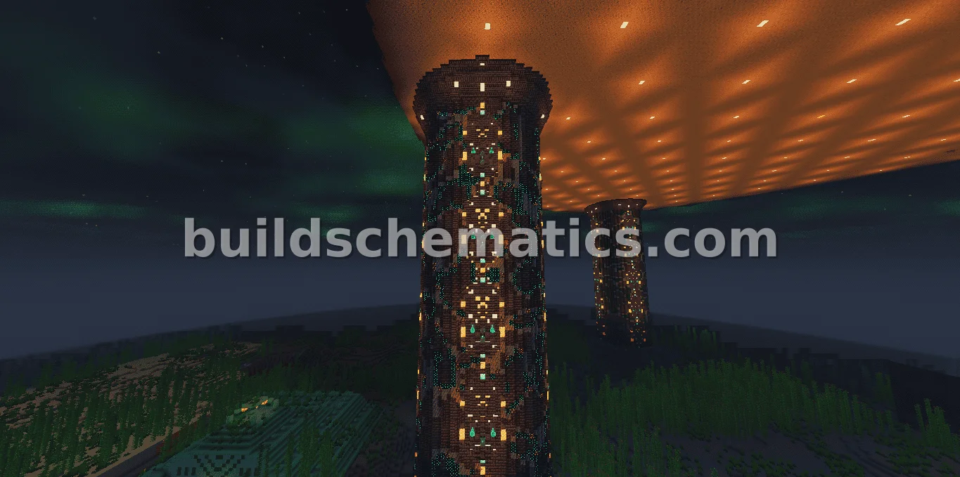 Giant Dark Pillar Structure — view 5
