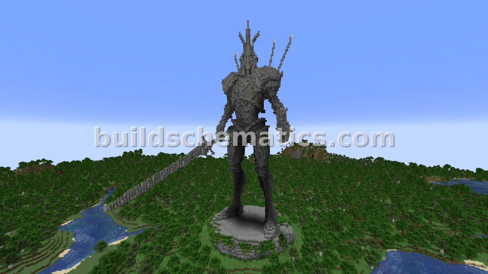Jyggalag Statue Large Fantasy Build