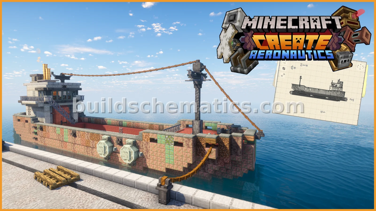 Cargo Ship Albatross Medium Vessel