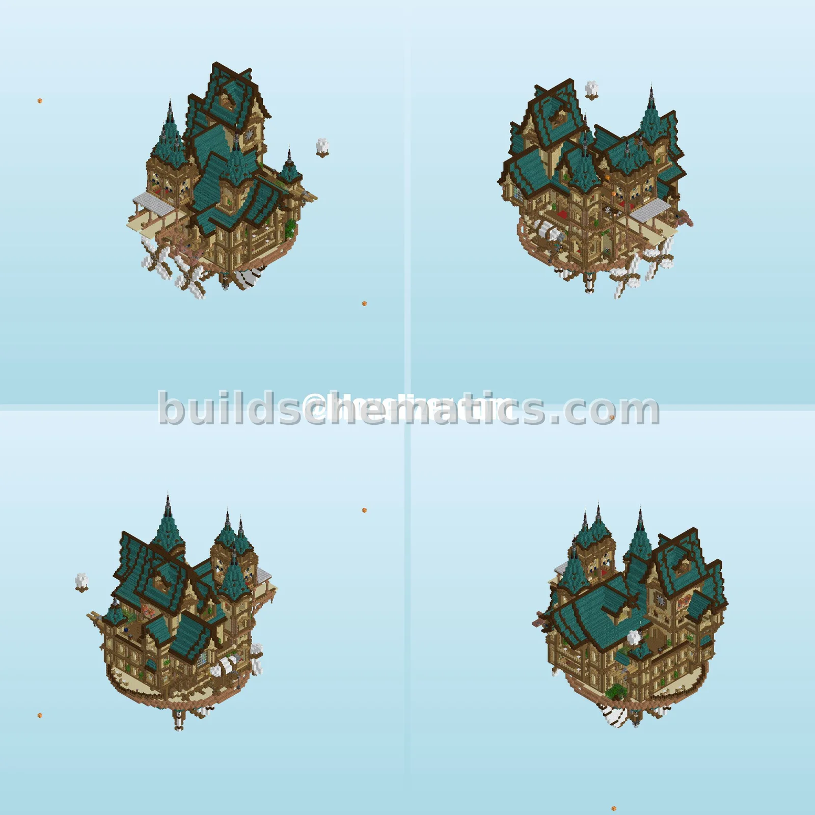 Medieval Flying House