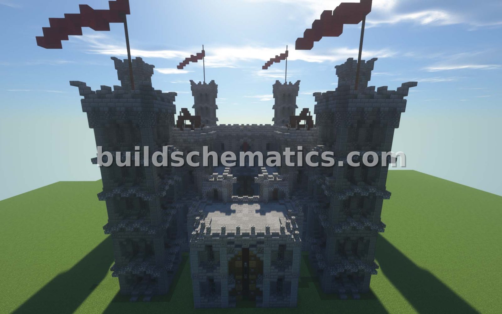 Eldern Hold Fortress With Catapults — view 2