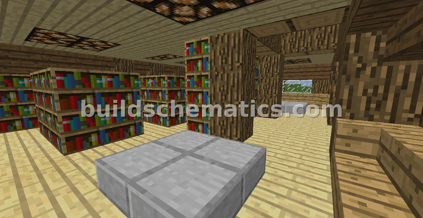 Medieval Library Building — view 2