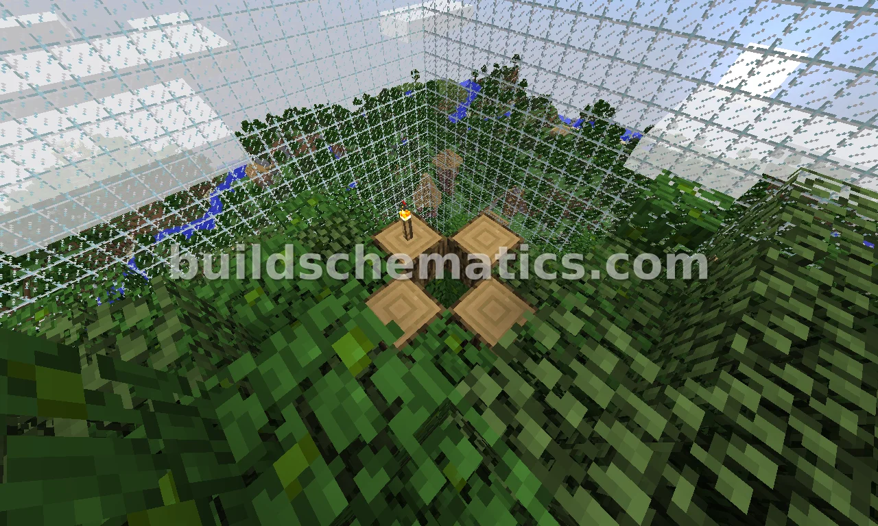 Natural PvP Arena Structure — view 3