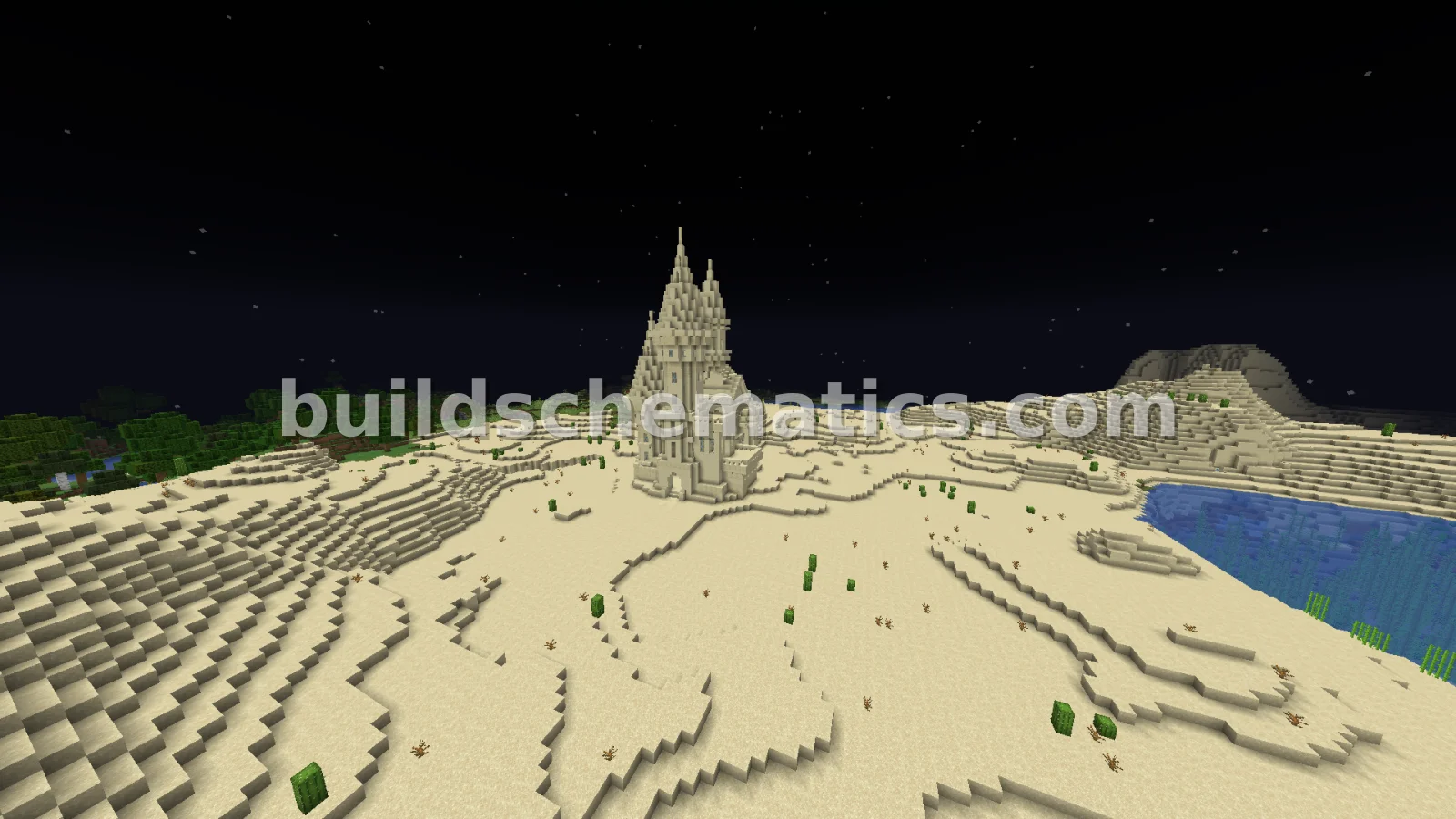 Desert Sand Castle — view 2